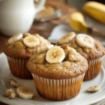 moist banana muffins
