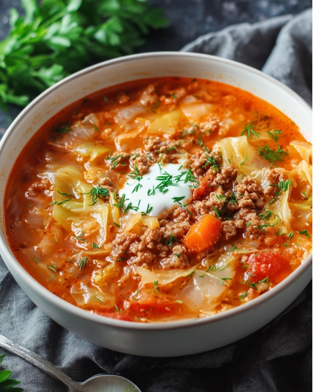 Cabbage Roll Soup