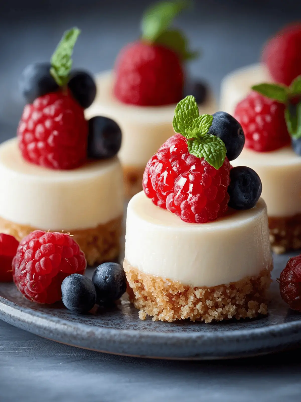 Mini Cheesecakes