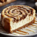 Cinnamon Roll Honeybun Cheesecake 4 Cinnamon Roll Honeybun Cheesecake