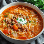 Hearty Cabbage Roll Soup – Cozy Dinner in a Bowl
