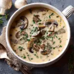 Creamy Mushroom Soup 3 Creamy Mushroom Soup
