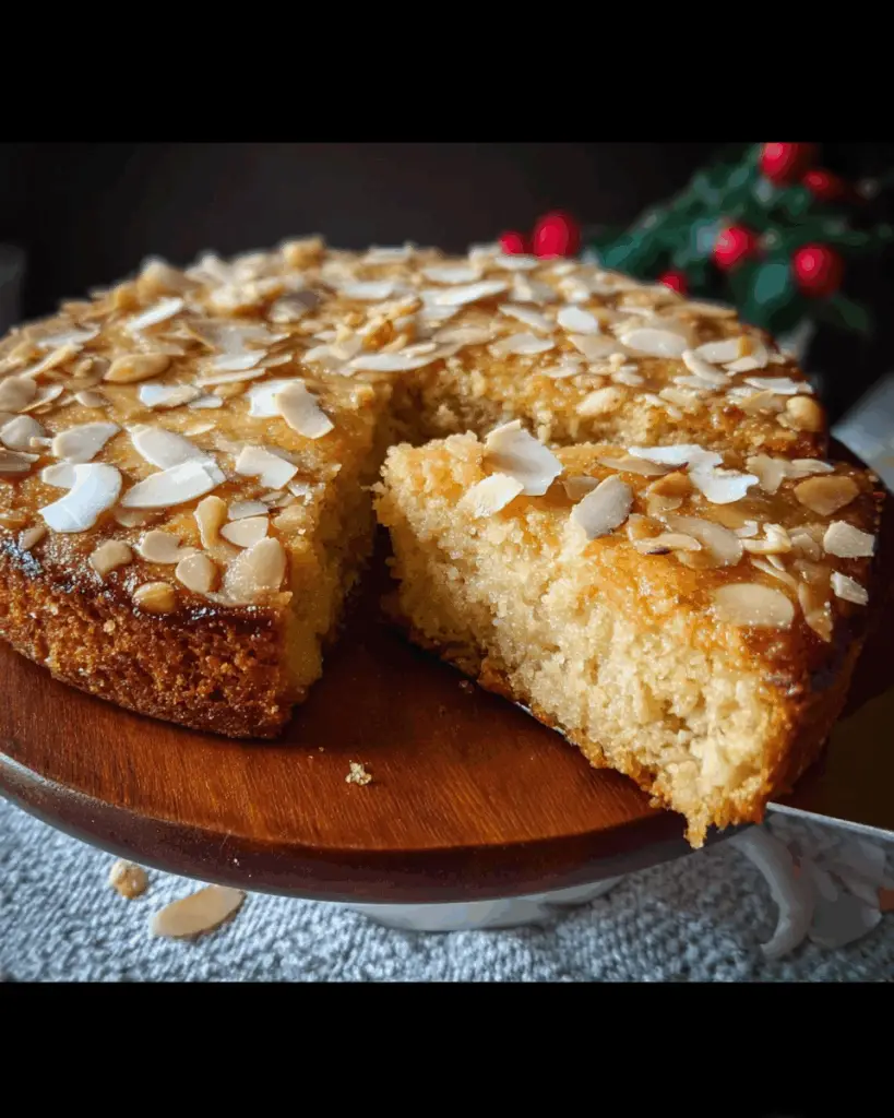 One-Bowl Coconut Almond Cake for Brunch & Afternoon Tea