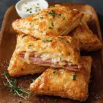 Ham and Cheese Puff Pastry Pockets – Flaky, Buttery & Delicious! 3 Ham and Cheese Puff Pastry Pockets – Flaky, Buttery & Delicious!