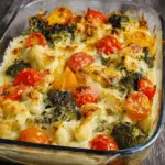 Broccoli and Cauliflower Frittata with Mozzarella 3 Broccoli and Cauliflower Frittata with Mozzarella