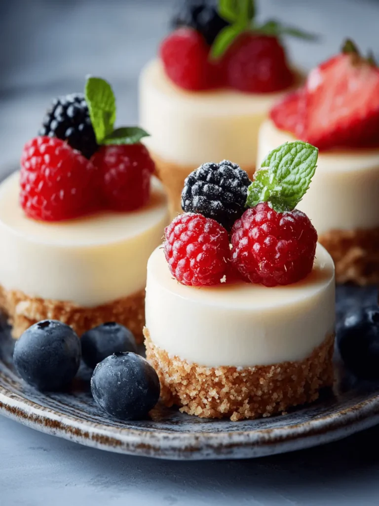 Mini Cheesecakes